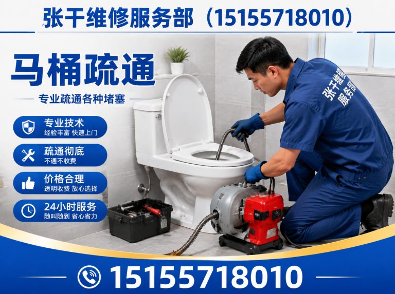 淮北马桶疏通展示图